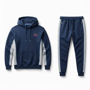 Chándal para hombre de tela de alta calidad con diseño transpirable, perfecto para entrenamiento, uso en el gimnasio y actividades deportivas diarias. - Product Image 1
