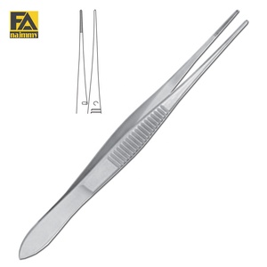 Pinzas Quirúrgicas Rectas Dentadas para Cirugía General, Instrumento Manual Clase I con Certificación CE, Diseño Personalizable - Product Image 1