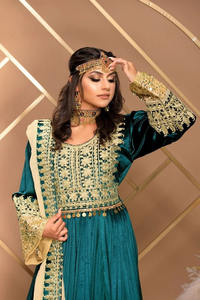 Nuevo Diseño de Vestido Afgano Pashtun Nuristan Kabul, Vestido Largo de Moda al por Mayor, Vestido Afgano Transpirable con Bordado para Mujer - Product Image 2