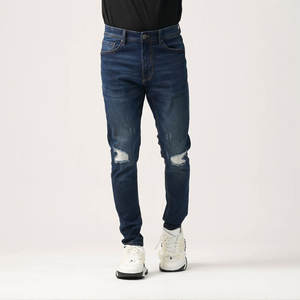 Pantalones Vaqueros Anchos de Hombre Estilo Hip Hop, Impermeables y Ecológicos, con Botones, para Otoño, Personalizables al por Mayor - Product Image 1