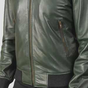 <b>Men</b> Premium Western Leather <b>Jacket</b> Genuine Leather Casual Full Zip Soft Comfortable Regular Fit Outerwear - Product Image 6