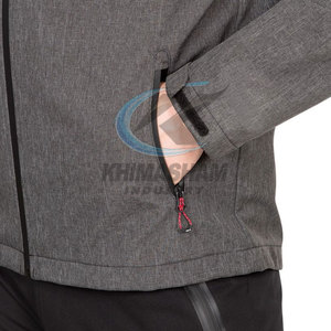 Comfortable Durable Windbreaker <b>Jacket</b> <b>Soft</b> Feel Stand Front Logo-Eco-Friendly Breathable Winter <b>Jacket</b> Customizable Design - Product Image 5