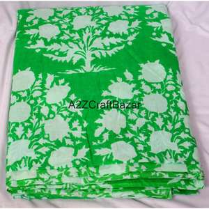 เสื้อผ้าและเครื่องประดับแฟชั่นทำมือ  รักษ์โลก ผ้าฝ้ายแท้ 100% ลายพิมพ์บล็อกด้วยมือจากอินเดีย ดีไซน์สวยงาม โดดเด่นไม่ซ้ำใคร สำหรับผู้หญิง - Product Image 5