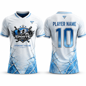 Camiseta de Fútbol para Adultos, 100% Poliéster, Impresión de Logotipo en Serigrafía, Secado Rápido, Uniforme de Entrenamiento Flexible y Cómodo, Proveedor de Camisetas - Product Image 1