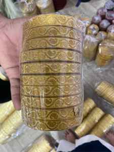 Tela Bordada de Poliéster/Algodón con Encaje Rapiyar Importado, Diseño Floral Ecológico, Estilo Elegante, Calidad Duradera - Product Image 3