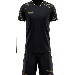 Tenue d'entraînement de football de haute qualité, maillot et short de football, vêtements d'équipe sportive, design personnalisé MALUZA INDUSTRIES - Product Image 3