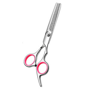 New Design Stainless Steel Hair Styling <b>Thinning</b> Scissors High Quality Durable Lightweight Right-Handed Barber Use - Product Image 1