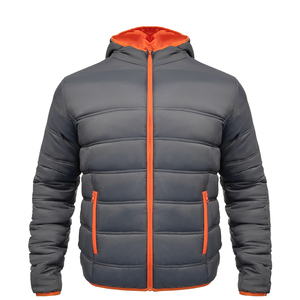 OARH INT INDUSTRY Men's Winter Waterproof Puffer <b>Jacket</b> <b>with</b> <b>Fleece</b> <b>Lining</b> Polyester/Cotton Material Casual Style - Product Image 1