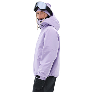 Veste de snowboard pour femme, imperméable, isolée thermiquement, manteau de ski d'hiver respirant, coupe-vent, à capuche, vêtements de sport de montagne en plein air - Product Image 2
