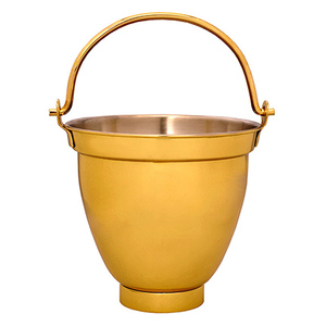 Seau à eau bénite |   Seau à eau bénite liturgique en laiton pour les églises – Export Corporation - Product Image 1