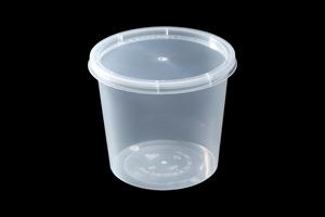 Conteneur alimentaire rond en PP, vente en gros, couleurs personnalisables, jetable, échantillons alimentaires disponibles, OEM/ODM - Product Image 2