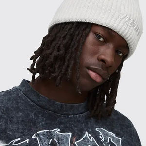 Custom Beanie Knit Soft Warm Cuffed Beanie <b>Hat</b> for <b>Winter</b> Season 100% Genuine Material Wholesale Price <b>Men</b> Beanie Customized - Product Image 1