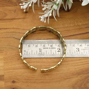 Golden Fish Bangle Antique Brass Cuff <b>Bracelet</b> Bohemian Adjustable Open Cuff Handmade Gift for Her - Product Image 2