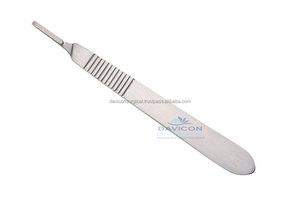 MANOPLA DE BISTURÍ DE ACERO INOXIDABLE QUIRÚRGICO DE ALTA CALIDAD PROFESIONAL N.° 3 Por DAVICON ENTERPRISES - Product Image 3