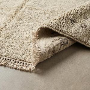 Alfombra de Lana Hecha a Mano de Primera Calidad, Diseño Tribal Minimalista con Flecos para Decoración de Sala de Estar y Dormitorio - Product Image 6