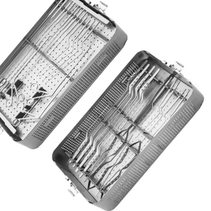 Kit de Herramientas Microquirúrgicas Oftálmicas de Acero Inoxidable Estándar Hospitalario, Reutilizable, con Pinzas, Portaagujas y Tijeras - Product Image 6