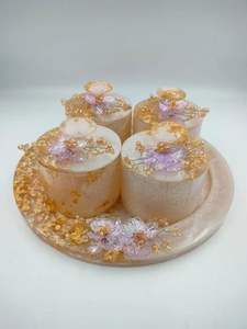 Pot en résine fait main de luxe, rangement multifonctionnel pour accessoires, épices, bonbons et décoration intérieure, organisateur, cadeau - Product Image 2