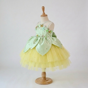 Robe de demoiselle d'honneur TUTUPETTI Prestige, ivoire, avec rosettes 3D, robe de bal, robe de princesse pour filles, mariage, anniversaire, communion - Product Image 2
