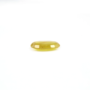 Loose 5.4 Carat Oval Cut Yellow Sapphire Gemstone for Fine Jewelry 11mm - Product Image 3