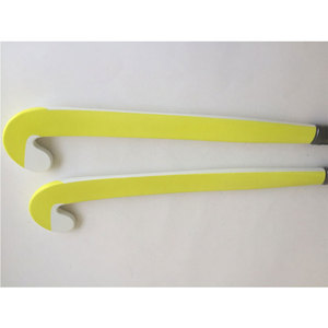 Palo de hockey personalizado con diseño de equipo, kit de hockey sobre césped con logo 3D, palo de hockey OEM de fábrica con eje estampado, equipo de partido. - Product Image 2
