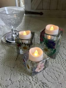 Unique Resin <b>Candle</b> <b>Holder</b> Premium Handmade Craft For Contemporary Decoration And Elegant Room Display - Product Image 5