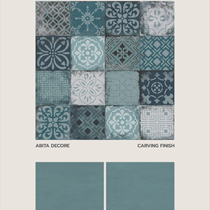 Azulejos de Porcelana 60X60CM Antibacterianos Modernos Clásicos con Grabado Acabado Mate Textura Esculpida Antideslizante para Uso Interior - Product Image 1