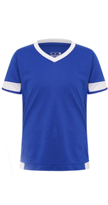 ชุดเสื้อฟุตบอลผู้ชายแบบกำหนดเอง เสื้อฟุตบอลแขนสั้น ระบายอากาศได้ดี คุณภาพสูง เป็นมิตรกับสิ่งแวดล้อม ป้องกันรังสียูวี แห้งเร็ว 100% - Product Image 2