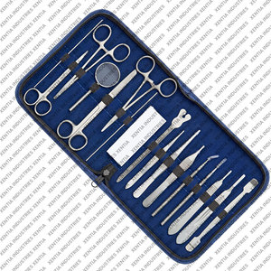 Kit d'outils de dissection pour étudiants en médecine, en acier inoxydable, outils chirurgicaux, kit de dissection - Product Image 3