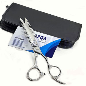 Ciseaux de coiffure professionnels en acier inoxydable forgé, à dents de requin, pour barbier et salon de coiffure - Product Image 5