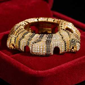 Caja de Reloj GA6900 con Incrustaciones de Diamantes Moissanite VVS Color D de Calidad de Exportación, Bisel para Reloj de Hombre y Mujer, Accesorios para Relojes - Product Image 4