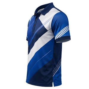 Polo de Alta Calidad Personalizado para Hombre con Rayas Diagonales, OEM ODM, Impresión por Sublimación, Ropa Deportiva Transpirable, Ropa de Golf - Product Image 4