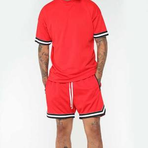 Ensemble T-shirt et short pour homme de qualité supérieure, vêtements pour adultes, vente chaude, confortable, prix abordable, respirant, logo/designs personnalisés - Product Image 4