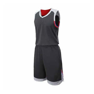 Maillots de basket-ball personnalisés, grande taille, légers, respirants, antibactériens, à séchage rapide, ensemble uniforme d'entraînement - Product Image 3