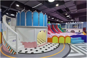Parque infantil interior para niños Soft Play Center con parque de atracciones interior y <span class=keywords><strong>Little</strong></span> <span class=keywords><strong>Town</strong></span> - Product Image 6
