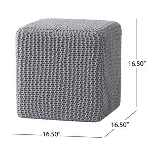 Knitted Foot <b>Stool</b> Comfy <b>Stools</b> & <b>Ottomans</b> Product Category - Product Image 5