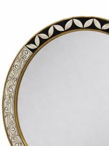 Espejo Decorativo de Pared con Incrustaciones de Hueso, Diseño Floral Grabado a Mano, Moderno y de Lujo, Personalizado para Baño - Product Image 6