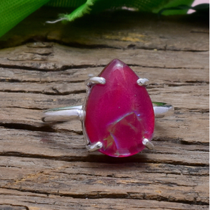 Australian Triplet <b>Opal</b> <b>Ring</b> 925 Sterling <b>Silver</b> Handmade Fire <b>Opal</b> Jewelry Gift for Her - Product Image 1