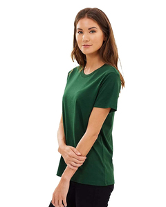 Vêtements d'été pour femmes, couleur verte, manches courtes, col rond, anti-rides, t-shirts pour femmes en vente au Pakistan - Product Image 6