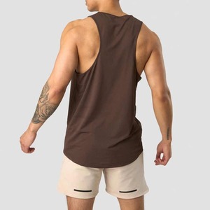 Débardeur pas cher pour hommes grands et corpulents, débardeur uni pour la salle de sport, idéal pour l'été, imprimé, haute qualité, fabriqué au Pakistan - Product Image 3