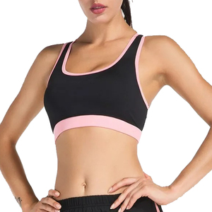 Soutien-gorge de sport réversible léger et respirant pour femme, séchage rapide, idéal pour la course et le yoga, avec logo frontal, qualité supérieure, prix de gros abordable - Product Image 1