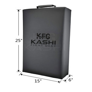 Reliable Athletic <b>Practice</b> <b>Pad</b> Kick Shield with Leather Shock Absorbing Material for Long Term Training Skill Building - Product Image 4