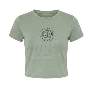 เสื้อครอปท็อปผู้หญิงทันสมัย ทรงสั้น สวมใส่สบายๆ สำหรับฤดูร้อน แฟชั่นสไตล์สตรีท - Product Image 5