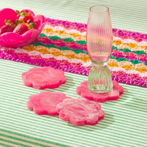 Posavasos de Madera y Resina Hechos a Mano, Diseño Exclusivo, Precio de Mayoreo, para Tazas de Té, Vajilla, Platos y Bebidas - Product Image 2