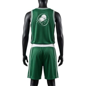Conjunto de Uniforme de Boxeo Verde para Hombre, Jersey sin Mangas y Pantalones Cortos, Ropa Deportiva para Entrenamiento de Combate, Ropa de Competición - Product Image 2
