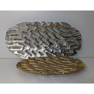 Bandeja de Servicio de Metal Ecológica, Hecha a Mano, Elegante y Sostenible para Bodas, Hoteles y Catering - Proveedor Mayorista al Mejor Precio - Product Image 5