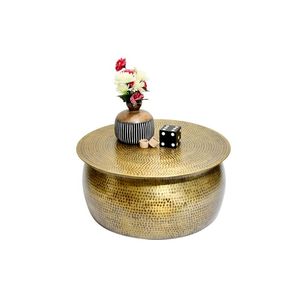 Modern Marble Coffee Table With Metal Base Living Room Furniture Decorative Design - Product Image 6