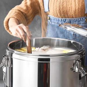 30L Stainless Steel <b>Drink</b> Dispenser Durable Thermal Container for Hot or Cold Beverages Tea Coffee Juice or Water - Product Image 2