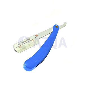 Nueva Navaja de Afeitar Profesional de Acero Inoxidable con Mango de Plástico para el Cuidado de la Barba Masculina y Uso en Salón - Product Image 3