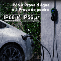 TAYNIU Infinity 7KW 32A Pengisi Daya Mobil Listrik 80V-260V Tipe 2 EV Charger dengan Kabel 5M untuk Semua EV PHEV Pengiriman Dari Brasil