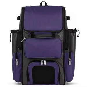 Mochila para equipo de softbol de fabricante OEM, mochila para equipo de béisbol para jóvenes y adultos con soporte para bate, mochilas personalizadas sublimadas - Product Image 1